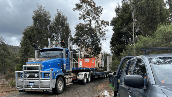 ABX drill aircore rig