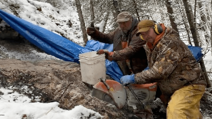 BMM Gorge Lake trenching