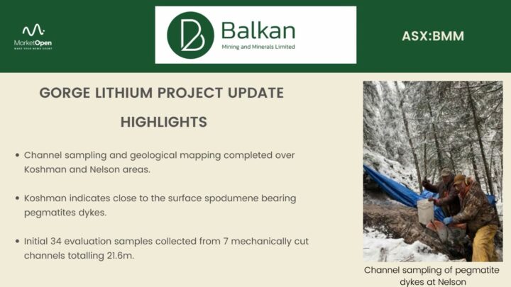 Gorge Lithium Project Update