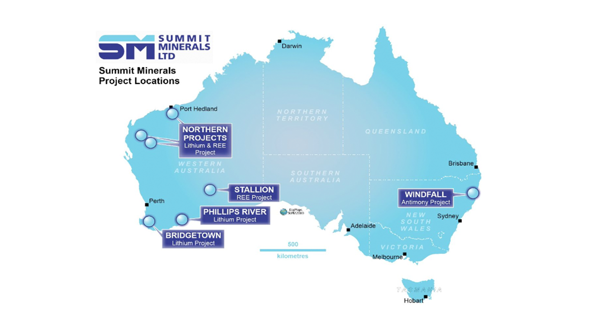 Australian project locations