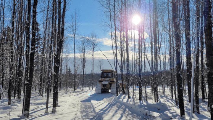 BUR Chubb Lithium Project dozer preparing access tracks 1