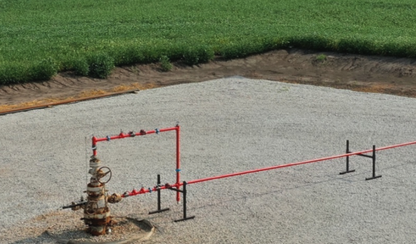 Hoarty NE3 natural hydrogen gas well 