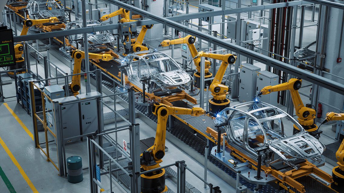 AdobeStock EV Electric Vehicle Manufacturing Online