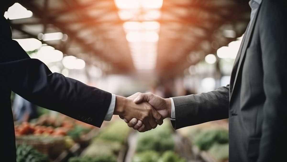 AdobeStock Food Handshake Deal Online