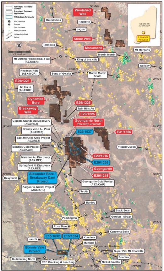FRS Eastern Goldfields Map