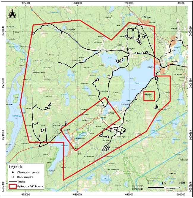 BMO Gyttorp Map