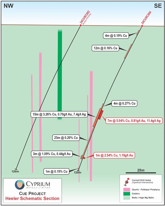 CYM Drillhole Section