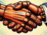 AI Copper Handshake Online