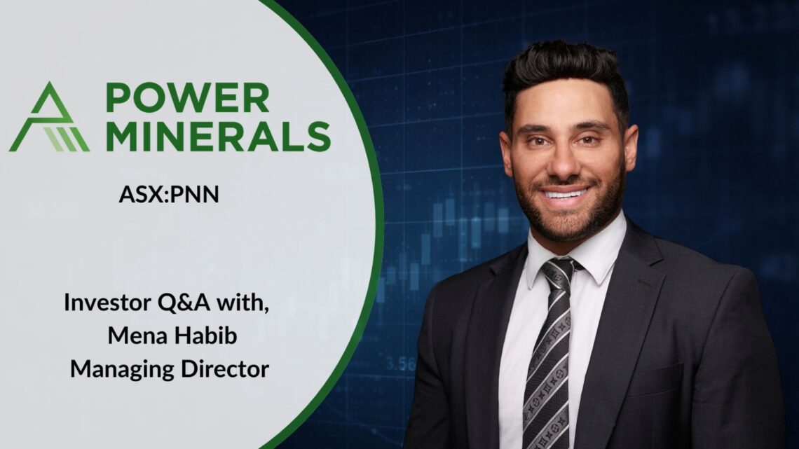 Power Minerals (ASX:PNN) expanded auger programme confirms deep weathering at Santa Anna