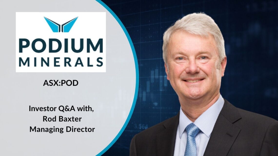 Podium Minerals (ASX: POD) confirms Processing Breakthrough at Parks Reef