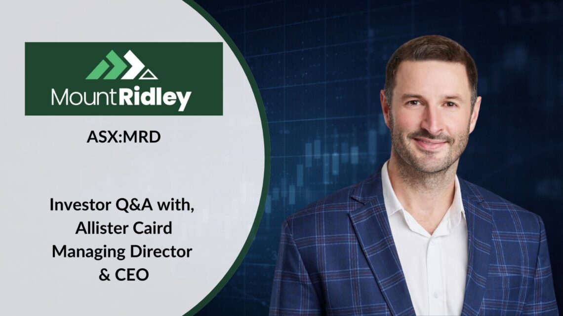 Mount Ridley Mines (ASX: MRD) reports 122.54Mt inferred Heavy Rare Earth Resource at Mt Ridley