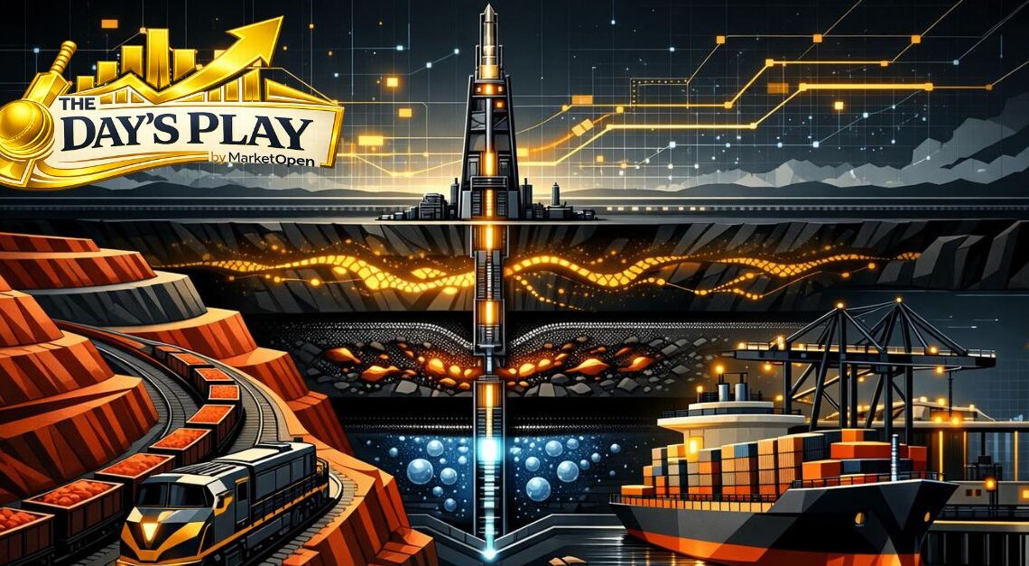 The Day’s Play Edition 68: ASX infrastructure and drilling updates | Logistics expansion, new gas sands, HMS scale and gold targets