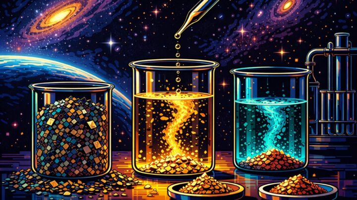 Lithium Universe (ASX:LU7) advances gold and copper extraction from e-waste